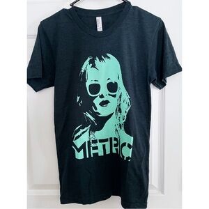 Metric | Emily Haines Face T-Shirt Limited Edition
